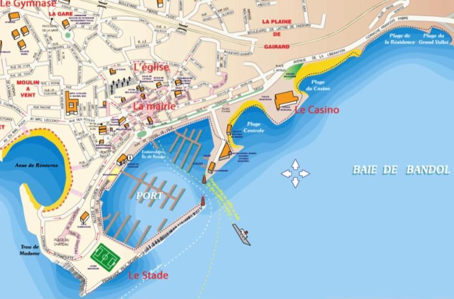 L Annexe 50M De La Plage 방돌 외부 사진